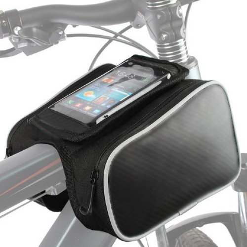Bolso Para Bicicleta Con Soporte De Celular Impermeable Gadn