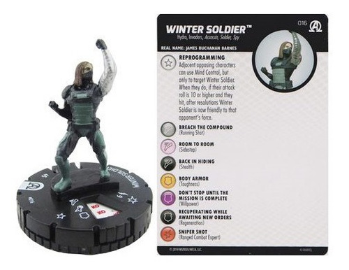 Winter Soldier #016 Black Panther & The Illuminati Heroclix