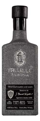 Tequila Blanco 100% Trujillo Tahona 750ml