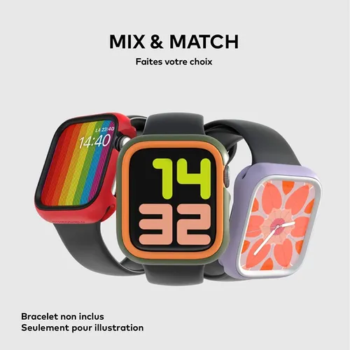 Protector Compatible Apple Watch Series 5 4 40mm Rojo Env o gratis