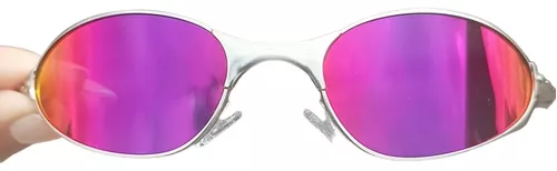 Óculos de sol Juliet plasma lentes violet kit roxo