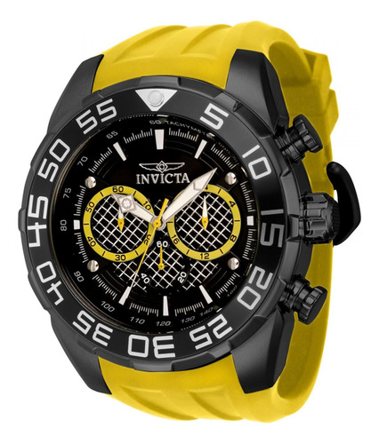 Reloj Para Hombres Invicta Speedway 40046 Amarillo