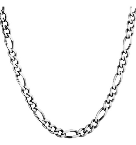 Collar Cadena Hombre Acero Inoxidable Cartier 7mm 60m - 50cm