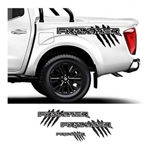 Sticker Frontier Garra Batea + Tapa Compatible Con Frontier