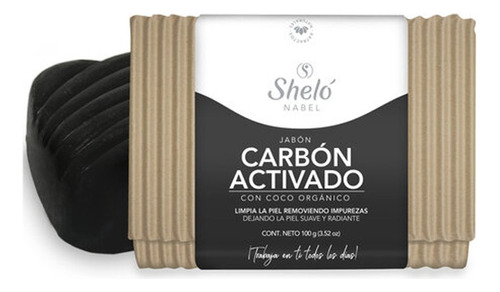 Jabón De Carbón Activado Sheló Nabel