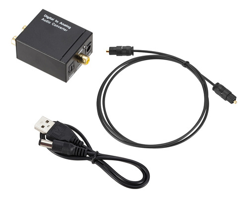 Convertidor De Audio Digital.. 5 Mm Analógico A Adaptador De
