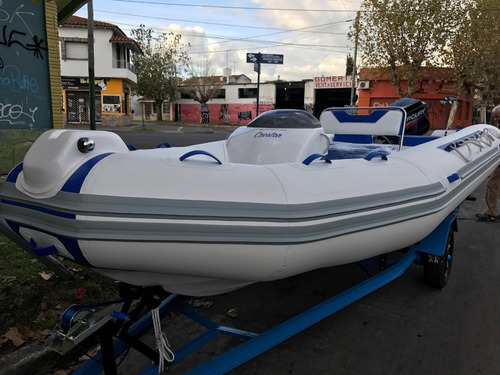 Semirrigido Edunor 520 Con Mercury 60 4t Ct (pata 90 Hp)