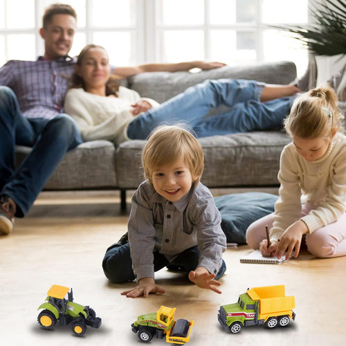 Brinquedos De Caminhões De Construção Andolo Mini, Pequenas