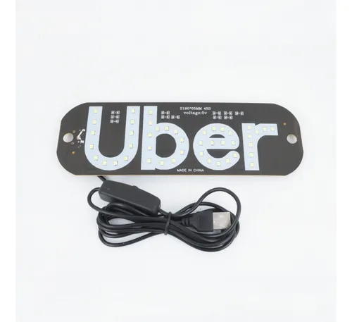 Letrero Led De Taxi, Luz Verde, 6,3 X 19 Cm, 3 W, Ahorro De