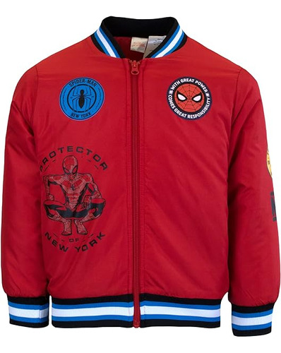 Superheroes Chaqueta Bomber Para Niños Y Man Bomber