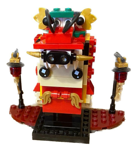 Lego® Brickheadz: Dragon Guy #40354 - Exhibición (Reacondicionado)