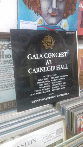 Carnegie Hall Disco De Vinilo Clasica 