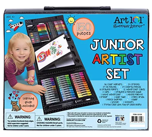 Art 101 Junior Artist Set, 179-Piece Art Set