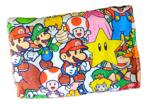 Cobija Diseño De Mario Bros De Alta Calidad De Moda