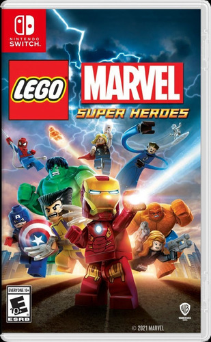 Jogo Lego Marvel Super Heroes Switch Midia Fisica