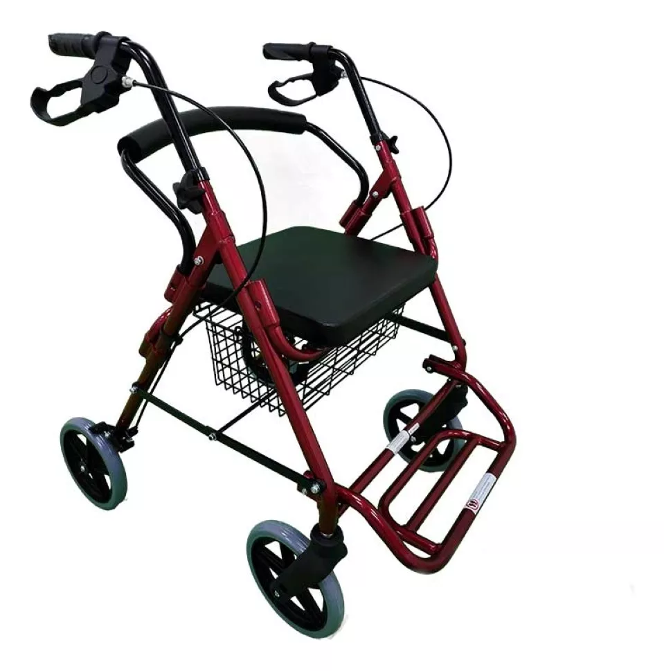 Tercera imagen para búsqueda de caminador con ruedas y asiento ortopedico