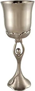 Copa Kidush Judaica Metal Pulido