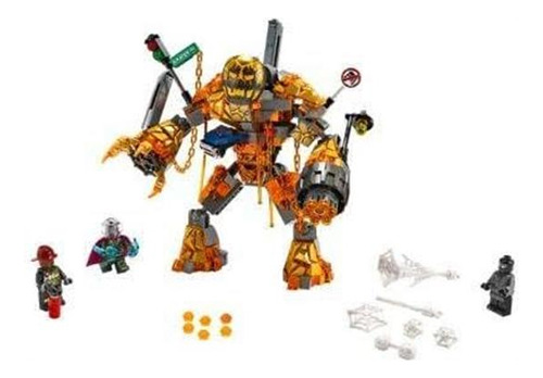 Set Juguete De Construcción Lego Spiderman Molten Man 76128