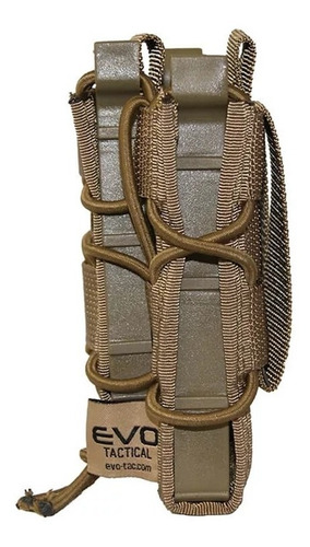 Porta Carregador Para M4 E Pistolas Molle Evo - Tan Coyote