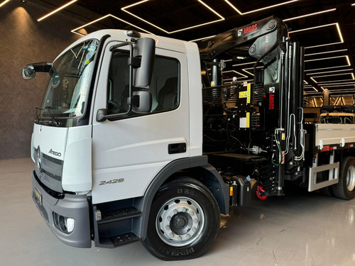 Caminhão Mb Atego 2429 6x2 2025 Guindaste Munck Argos 45t