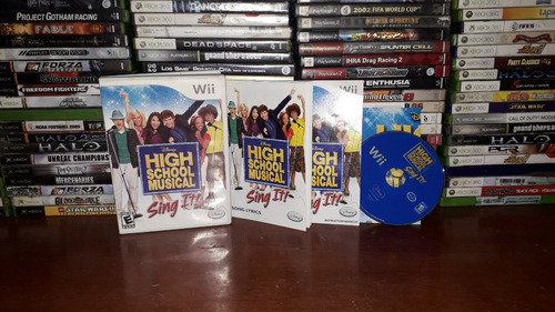 Video Juego Original High School Musical Sing I Consola Wii (Usado)