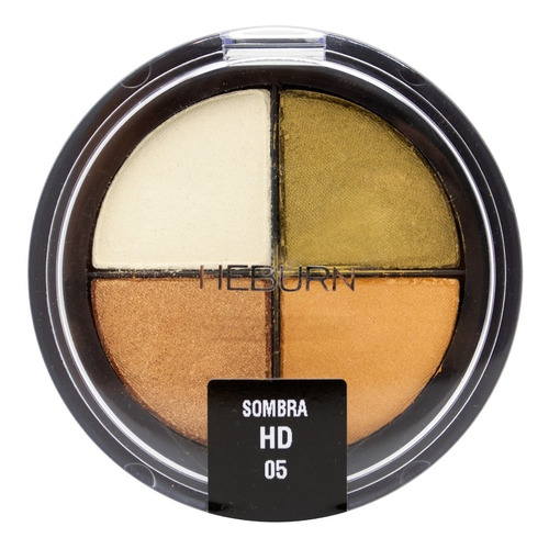 Heburn Maquillaje Profesional Sombras 709 Ojos Cuartetos Hd