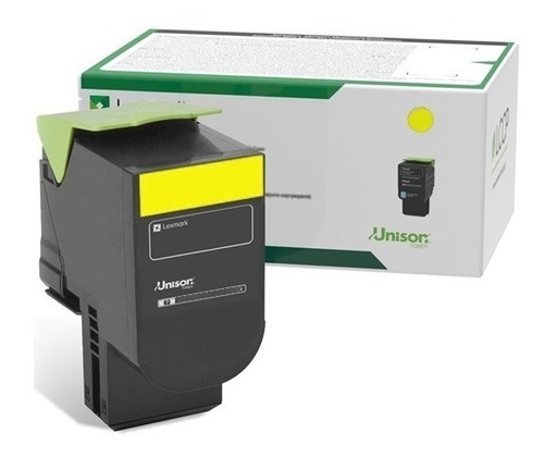 Toner Lexmark 78c40y0 Amarillo Original Y Facturado