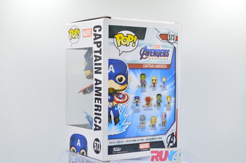 Imagen 4 de 8 de Funko Pop Avengers Endgame - Captain America #573