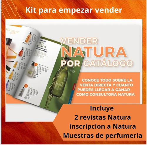 Kit Para Empezar A Vender Productos Natura ¡ Emprende Ya ! 