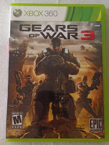 Gears Of War 3 Xbox 360 Original Usado