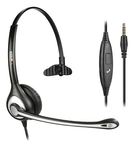 Cell  Headset With Micro Noise Cancelling & Call Controls, .