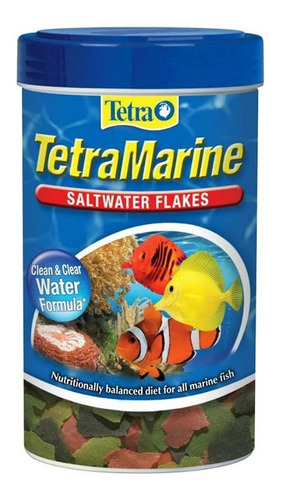 Imagen 1 de 1 de Tetra Marine Flakes 160g Alimento Para Peces Marinos Escamas