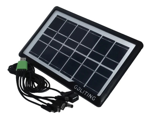 Imagen 1 de 1 de Cargador Multiproposito Solar Portatil Powerbank Profesional