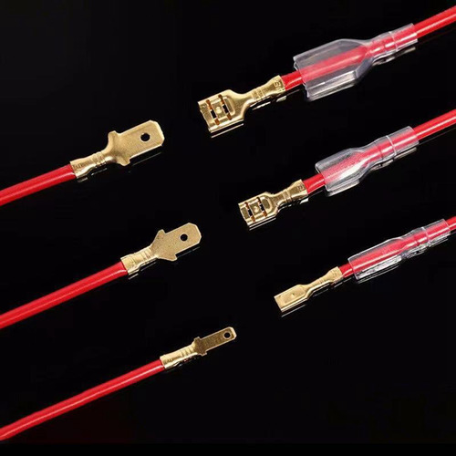 Crimp Terminals, 600 Unidades, Conector De Terminal De Latón