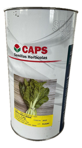 Semillas Acelga Penca Verde Lata Caps 500 G - Premium -