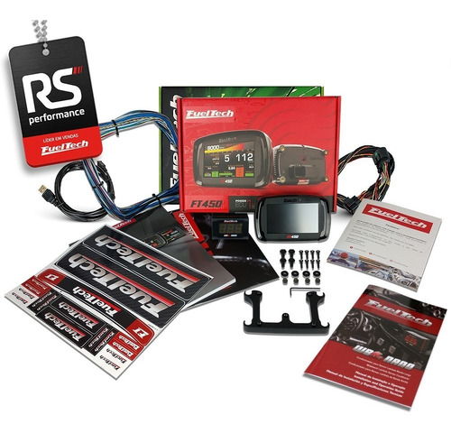 Imagem 9 de 9 de Fueltech Ft450 3 Metros + Wideband Nano 2 M + Sonda Bosch