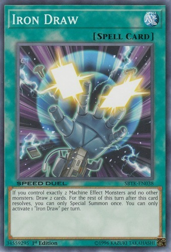 Iron Draw (sbtk-en038) Yu-gi-oh!