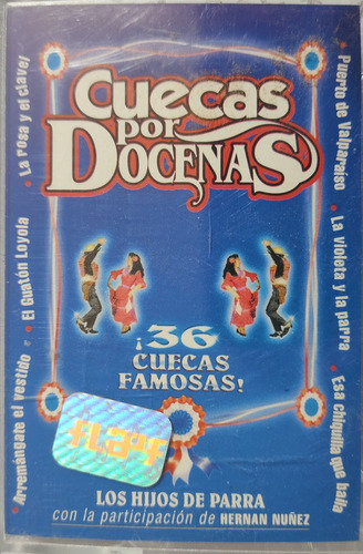 Cassette De Los Hijos De Parra Cuecas Por Docenas (2842