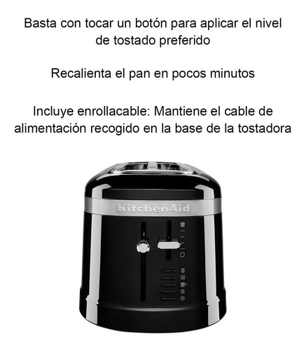 Torradeira Kitchenaid Design 5kmt5115 2 compartimentos 1500w