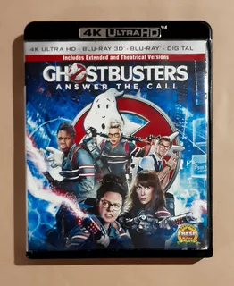 Ghostbusters 2016 Ext 4k Ultra Hd + Blu-ray 3d + 2d Original