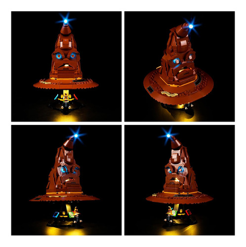 Kit Led Kyglearing Parlante Sombrero Seleccionador Lego