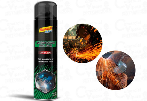 Antirrespingo Spray P/ Solda Com Silicone 400ml 280g