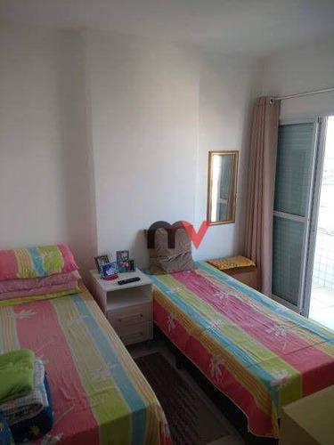 Imagem 14 de 21 de Apartamento À Venda, 83 M² Por R$ 399.000,00 - Vila Guilhermina - Praia Grande/sp - Ap1296