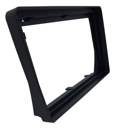 Moldura 9 Polegadas Fiamon P/ Renault Megane 2007 Até 2013 Cor Preta - 6136