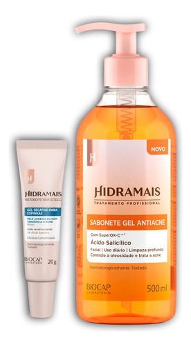 Kit Tratamento Prevenção Espinhas Limpeza Profunda Hidramais