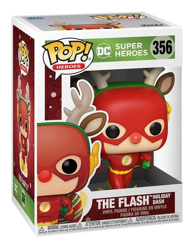 Funko Pop! Dc Comics Holiday Rudolph The Flash