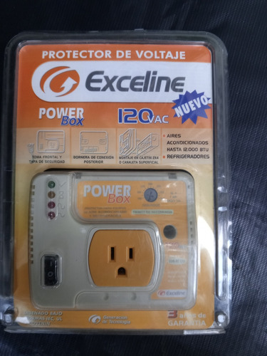 Protector De Voltaje Para Aire Marca Exceline.