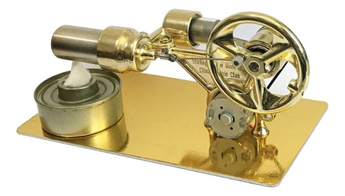 Hot Air All Metal Stirling Engine Air Power Generator Engine