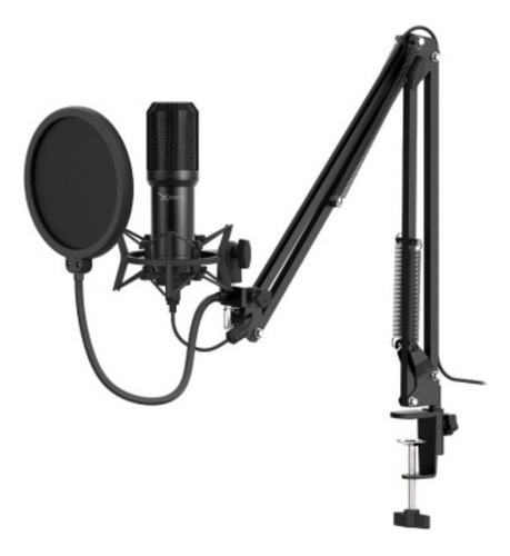 Kit De Microfono Xzeal Streaming Gamer Xz-260 Negro Prof