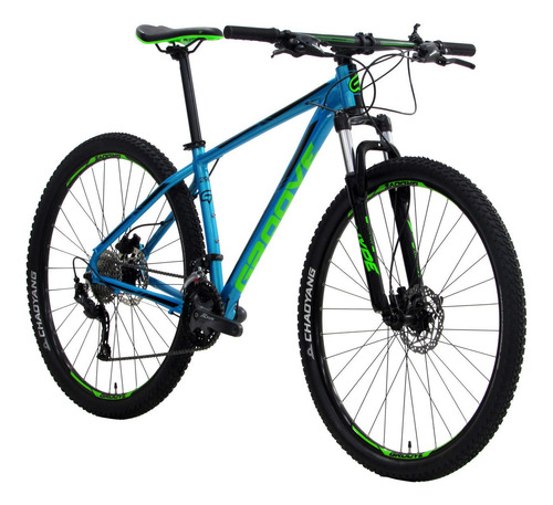 Mountain Bike Groove Hype 70 Verde/azul - 2021